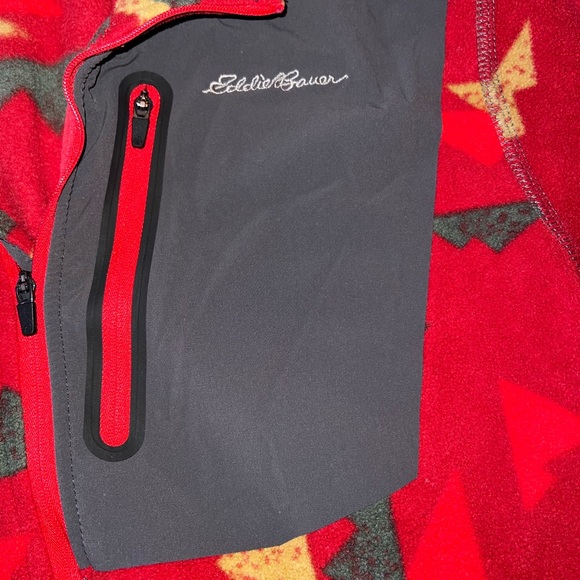 Eddie Bauer First Ascent Men’s Cloud Layer 1:2 Zip Fleece Pullover Aztec Pattern - Picture 2 of 5